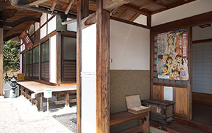 無人販売所（寺務所）